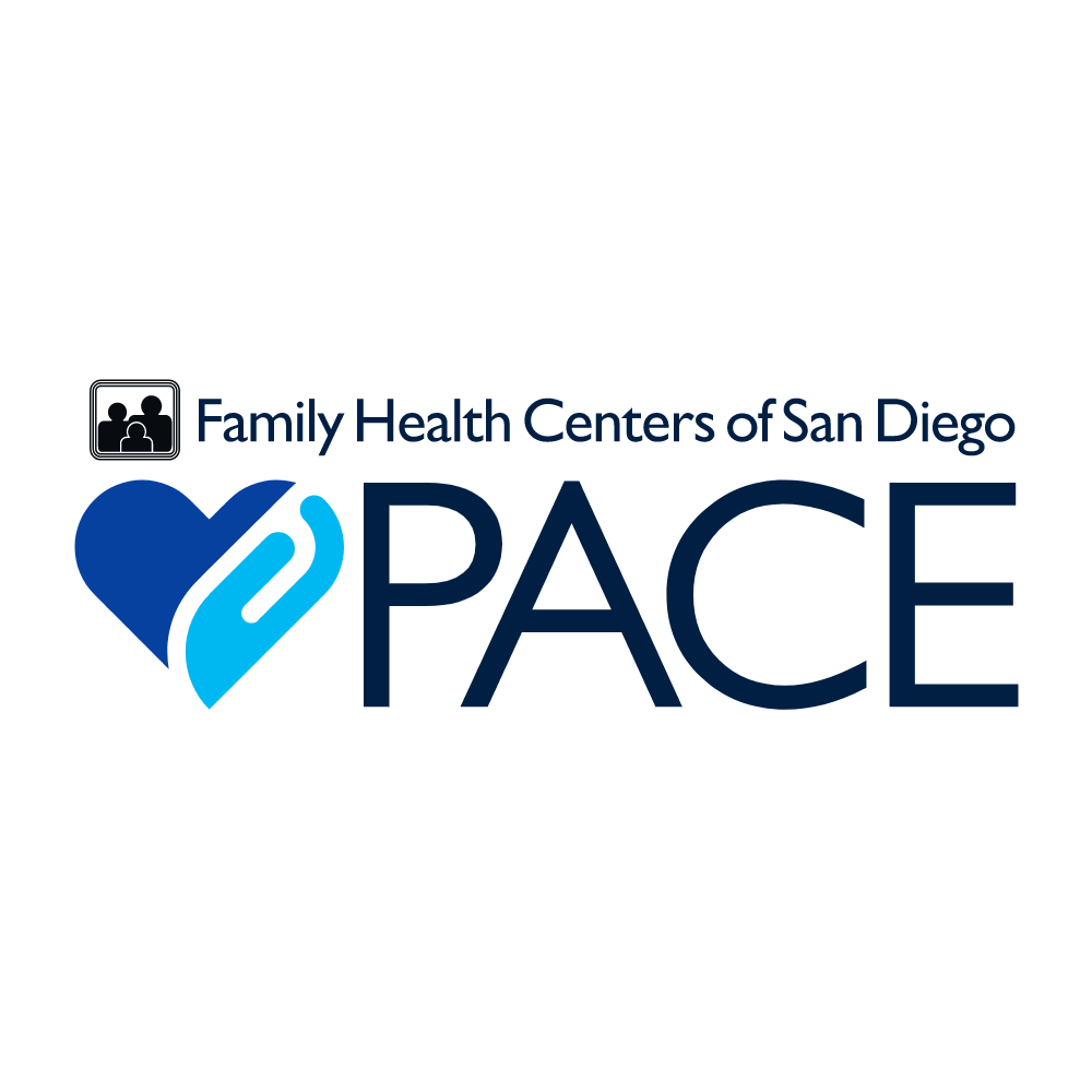 family health centers of san deigo PACE with blue heart